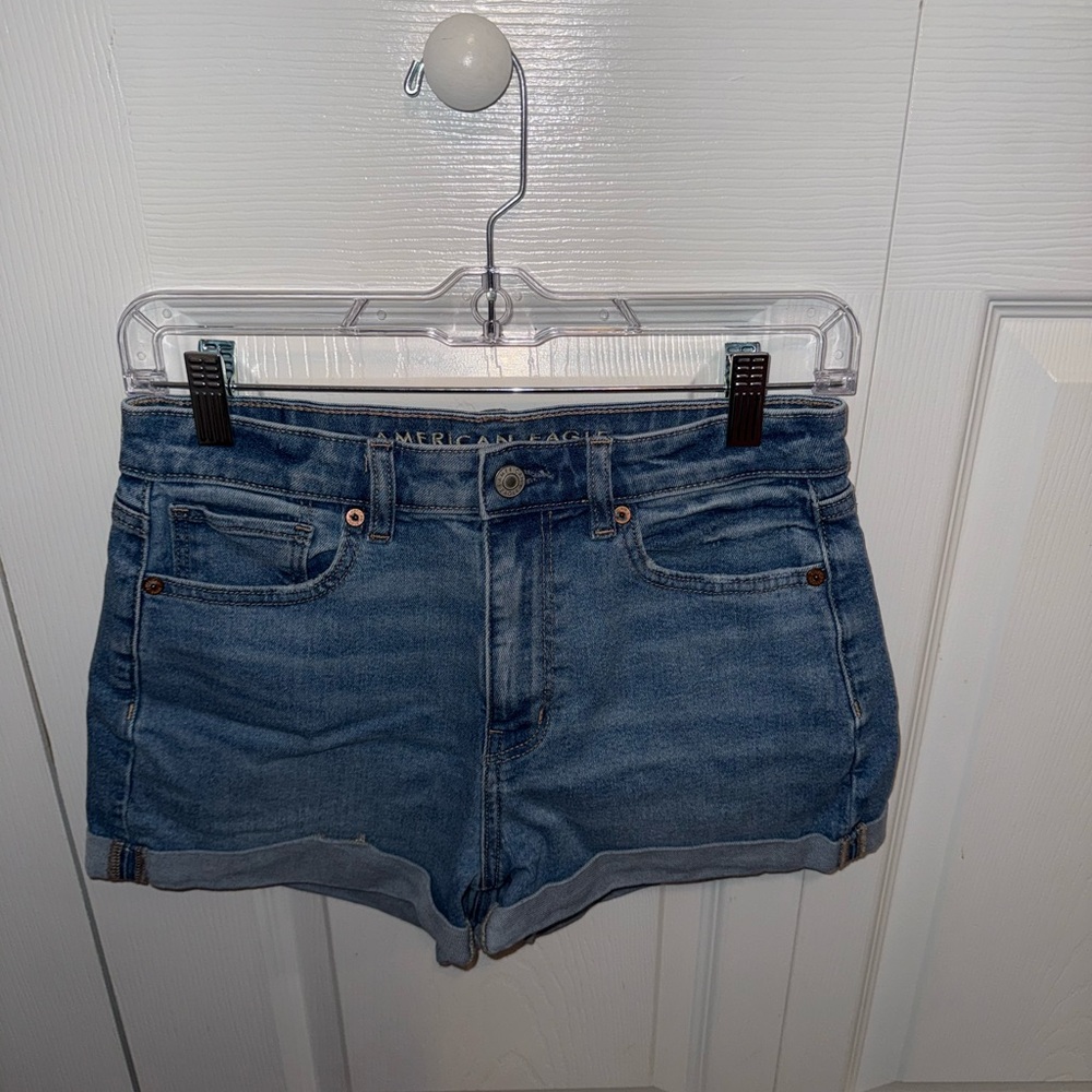 American Eagle Outfitters Women's Blue Denim Shorts